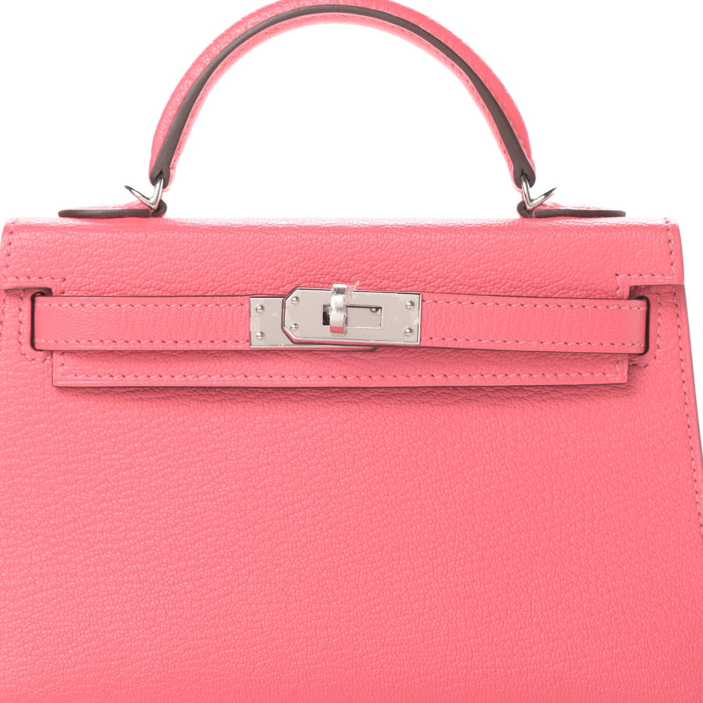 Chevre Mysore Mini Kelly Sellier 20 Rose Lipstick