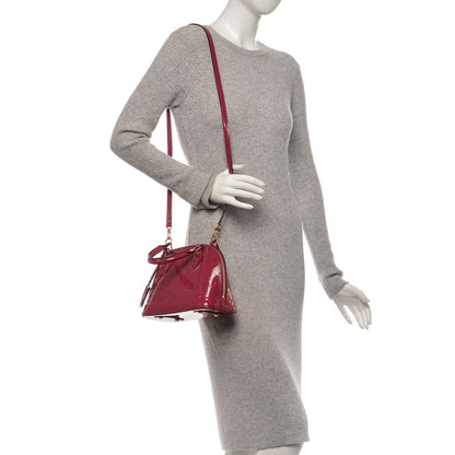 Louis Vuitton Vernis Alma BB Rose Indien 2 of 6