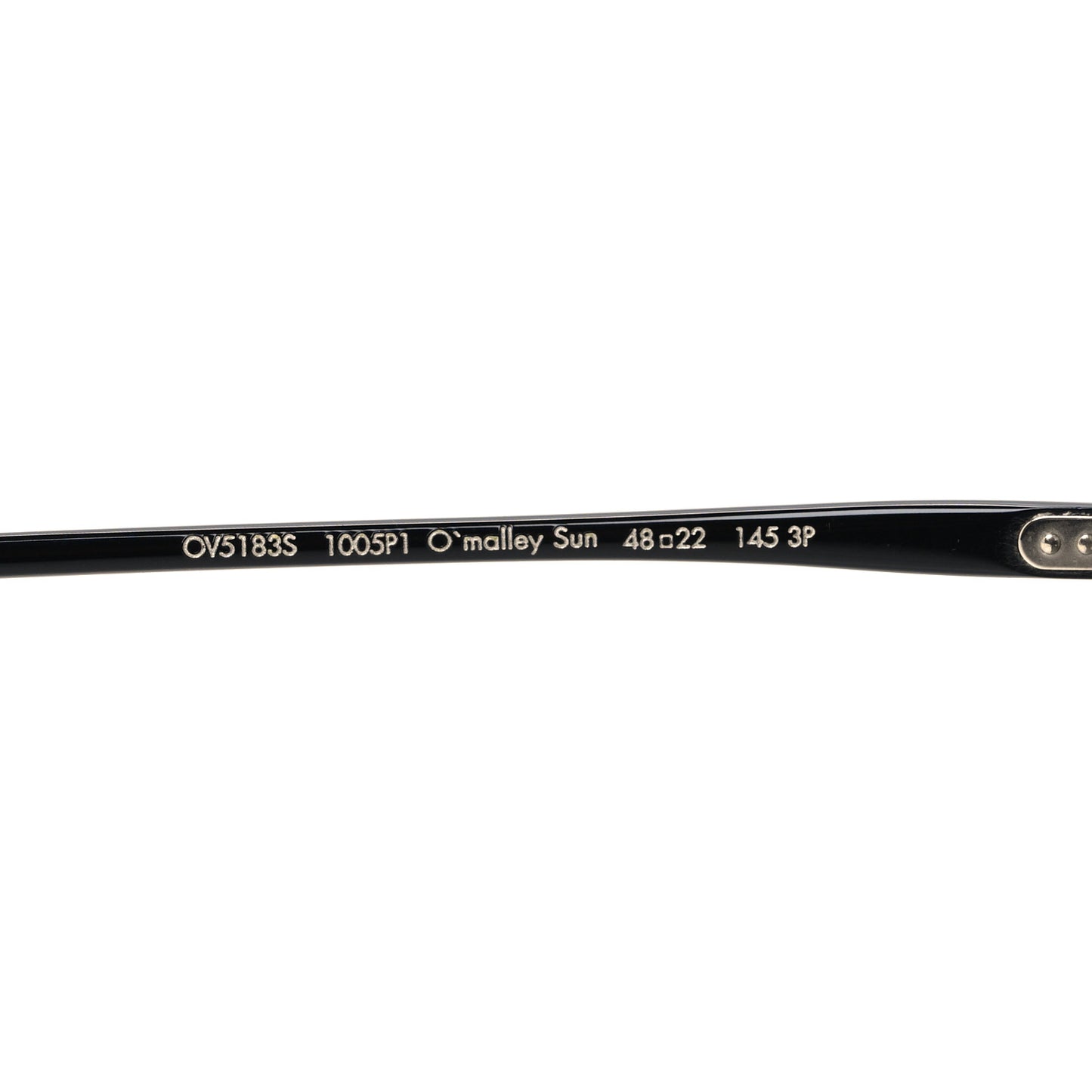 Acetate O’Malley Sunglasses OV5183S Black