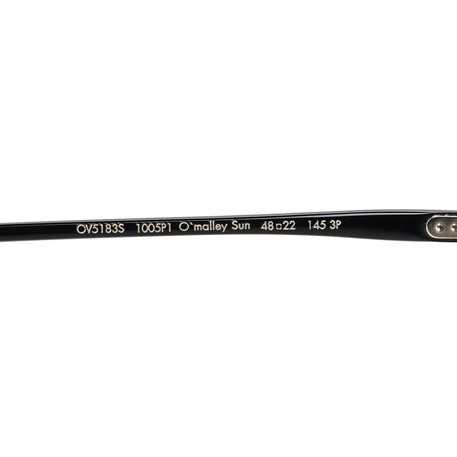 Oliver Peoples Acetate O’Malley Sunglasses OV5183S Black 6 of 7