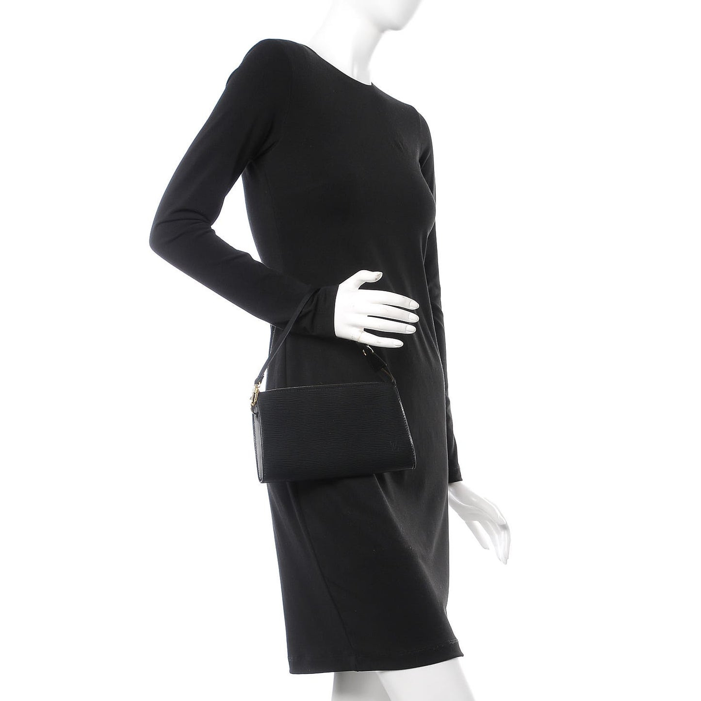 Epi Pochette Accessories 24 Black