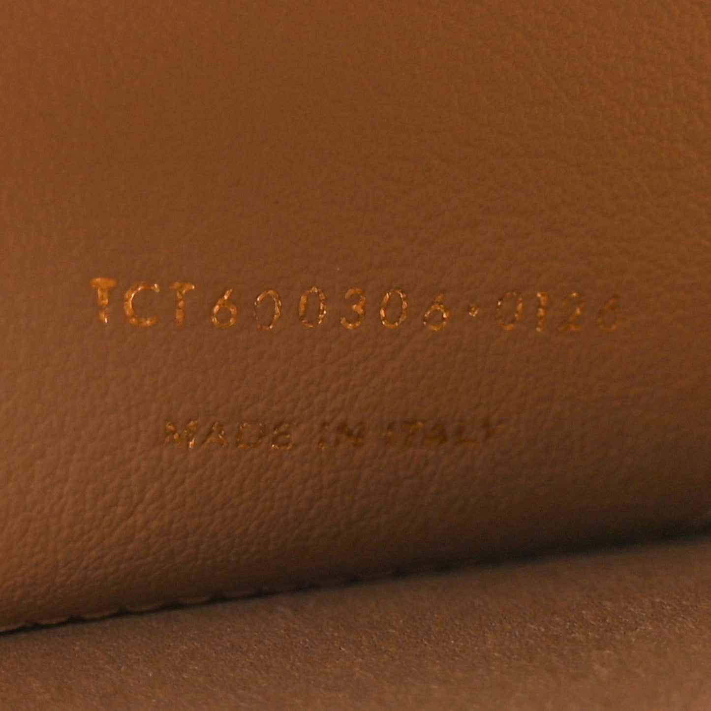 Calfskin Large Shopping Tote Dark Beige
