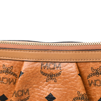 MCM Visetos Medium Essentials Shopper Tote Cognac 12 of 12