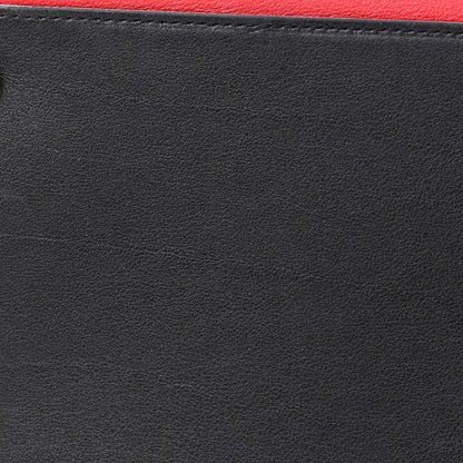 Saint Laurent SAINT LAURENT Calfskin Bi-Color Nano Sac De Jour Red Black 21 of 21