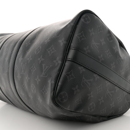 Louis Vuitton Monogram Eclipse Keepall Bandouliere 45 10 of 11