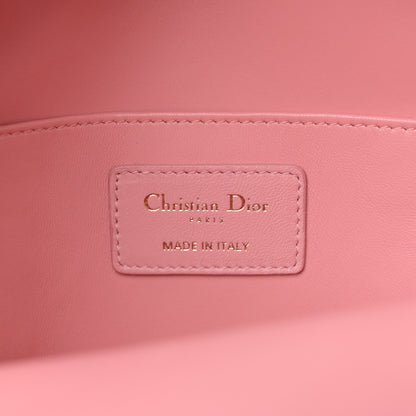 Christian Dior Lambskin Cannage Mini Backpack Peach Blossom 6 of 14