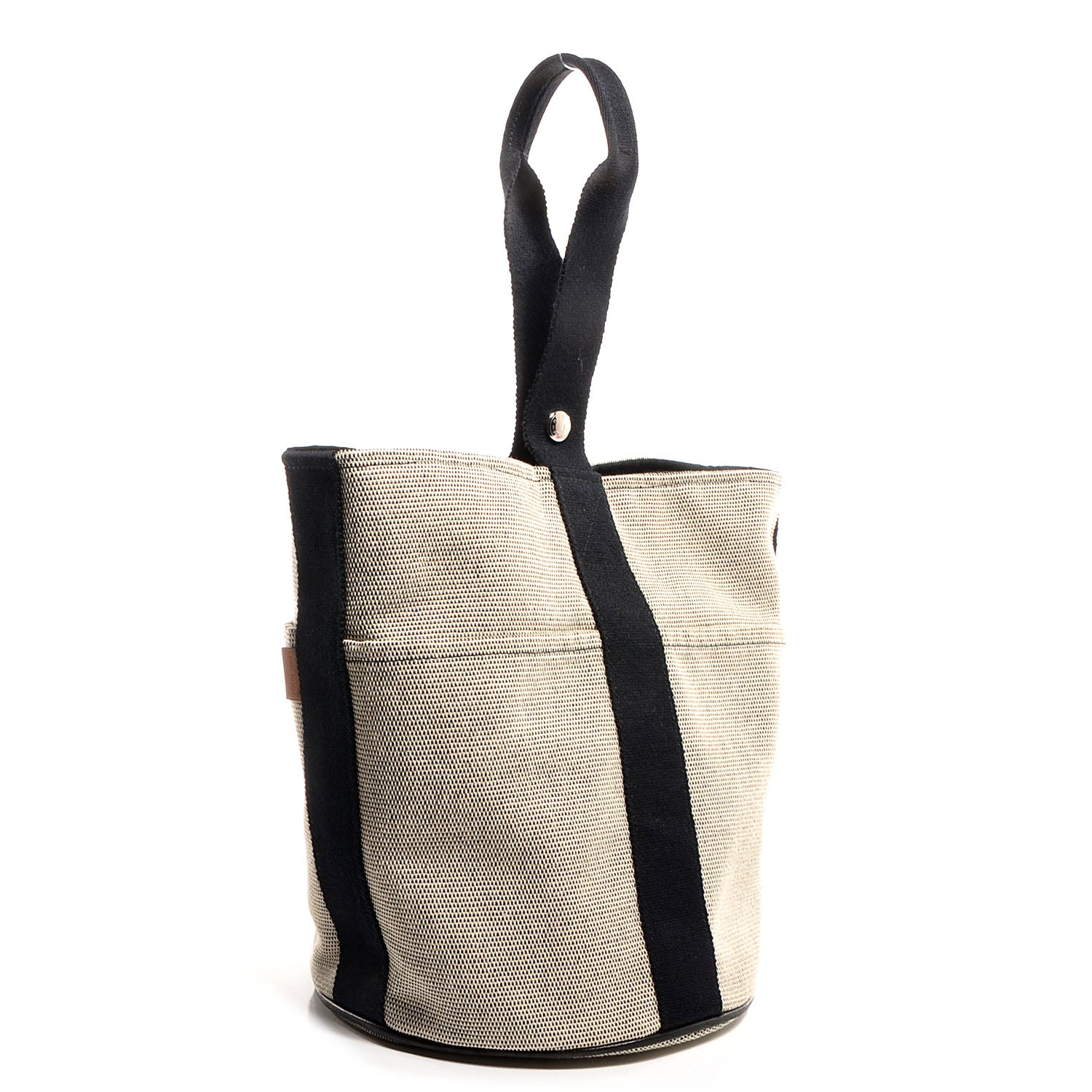 Hermes Toile Saxo PM Natural and Black 4 of 11