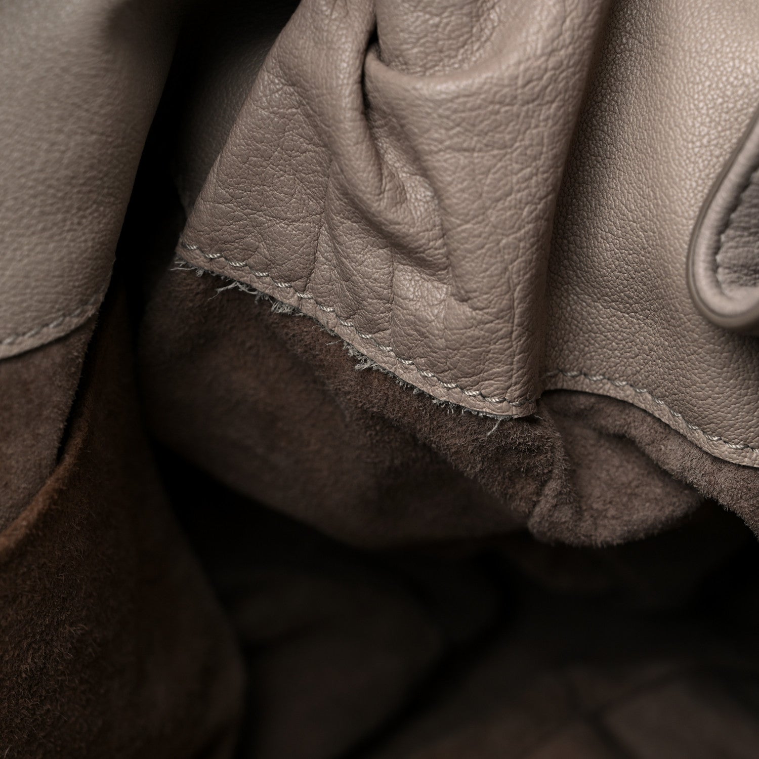 Bottega Veneta Buffalo Shoulder Bag Stone 8 of 13
