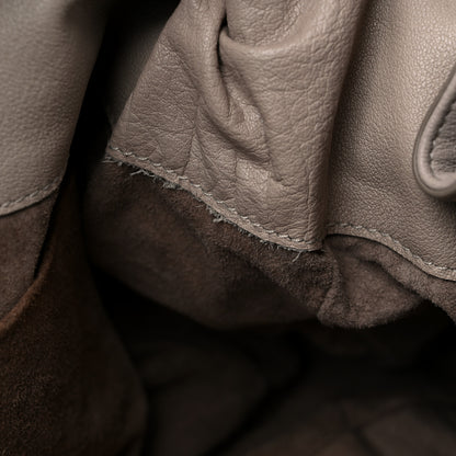 Bottega Veneta Buffalo Shoulder Bag Stone 8 of 13