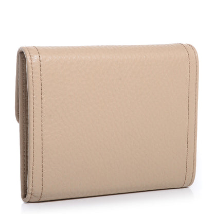 Prada Vitello Daino Compact Wallet Sabbia 5 of 11
