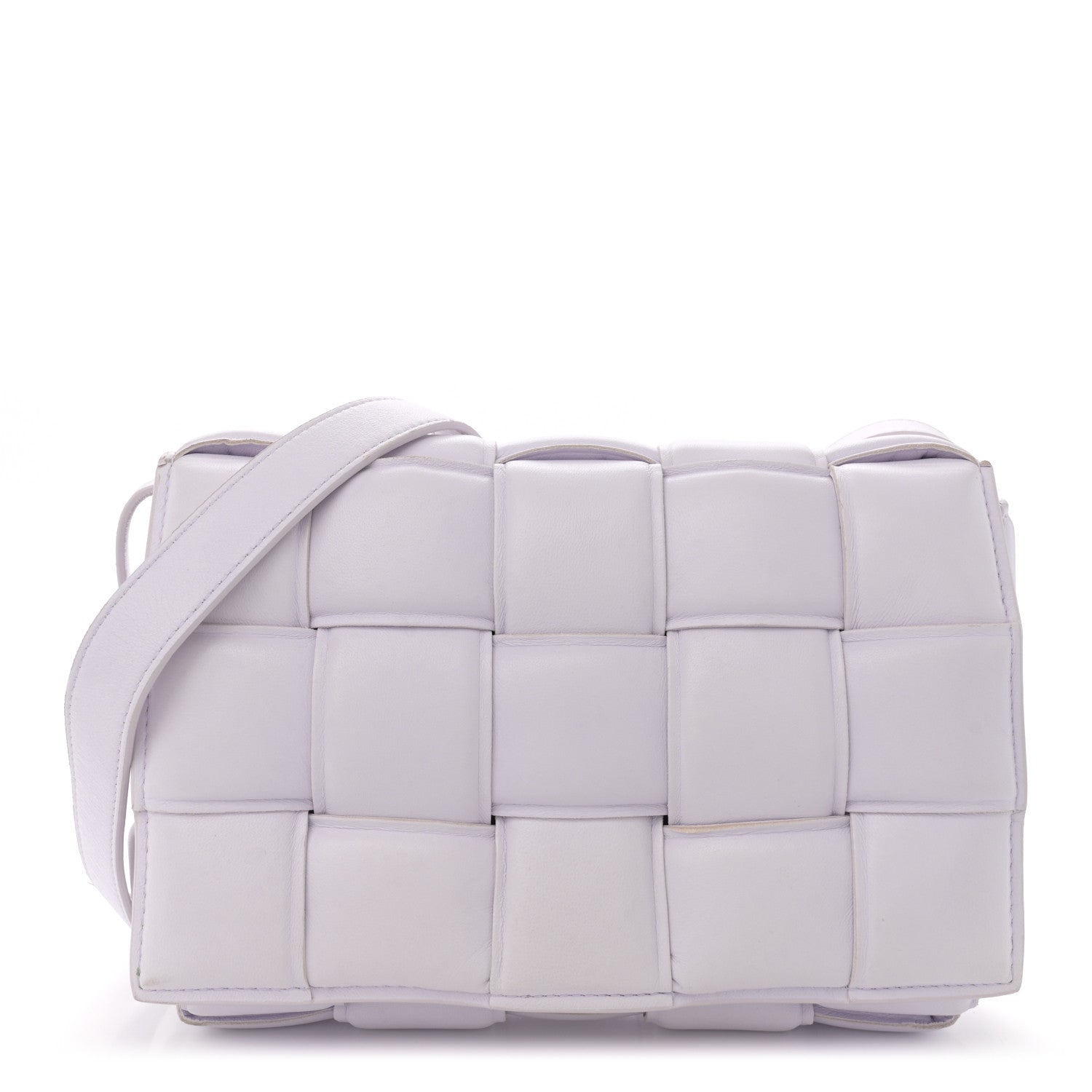 Bottega Veneta Nappa Maxi Intreccio Padded Cassette Crossbody Bag Mirth Washed 1 of 11