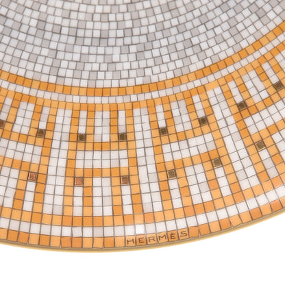 Hermes Porcelain Mosaique au 24 Dessert Plate 8.3 5 of 8