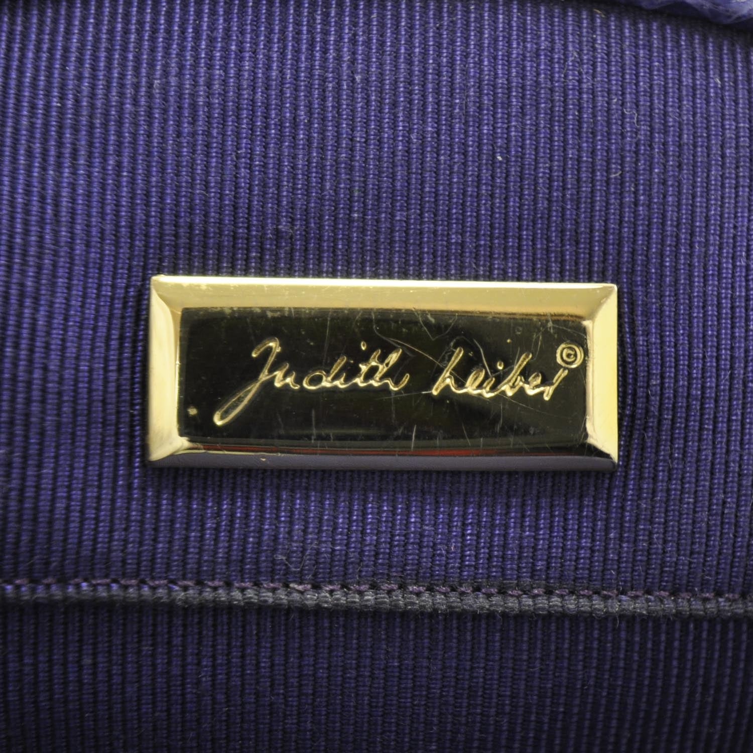 Judith Leiber Snakeskin Evening Bag Purple 7 of 7