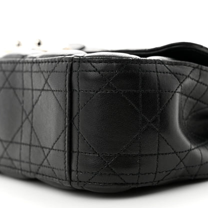Christian Dior Lambskin Cannage Medium Miss Dior Flap Black 10 of 11