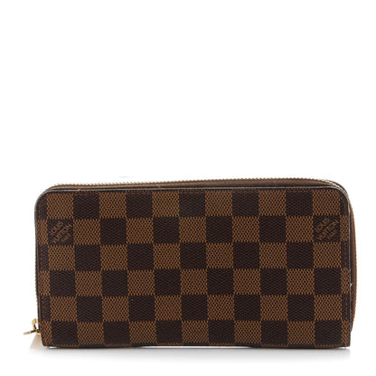 Louis Vuitton Damier Ebene Zippy Wallet 1 of 7