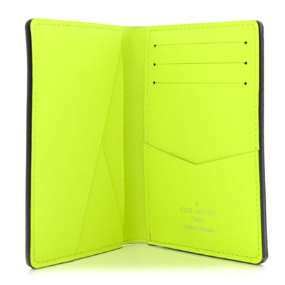 Louis Vuitton Taigarama Pocket Organizer Neon Yellow 5 of 7