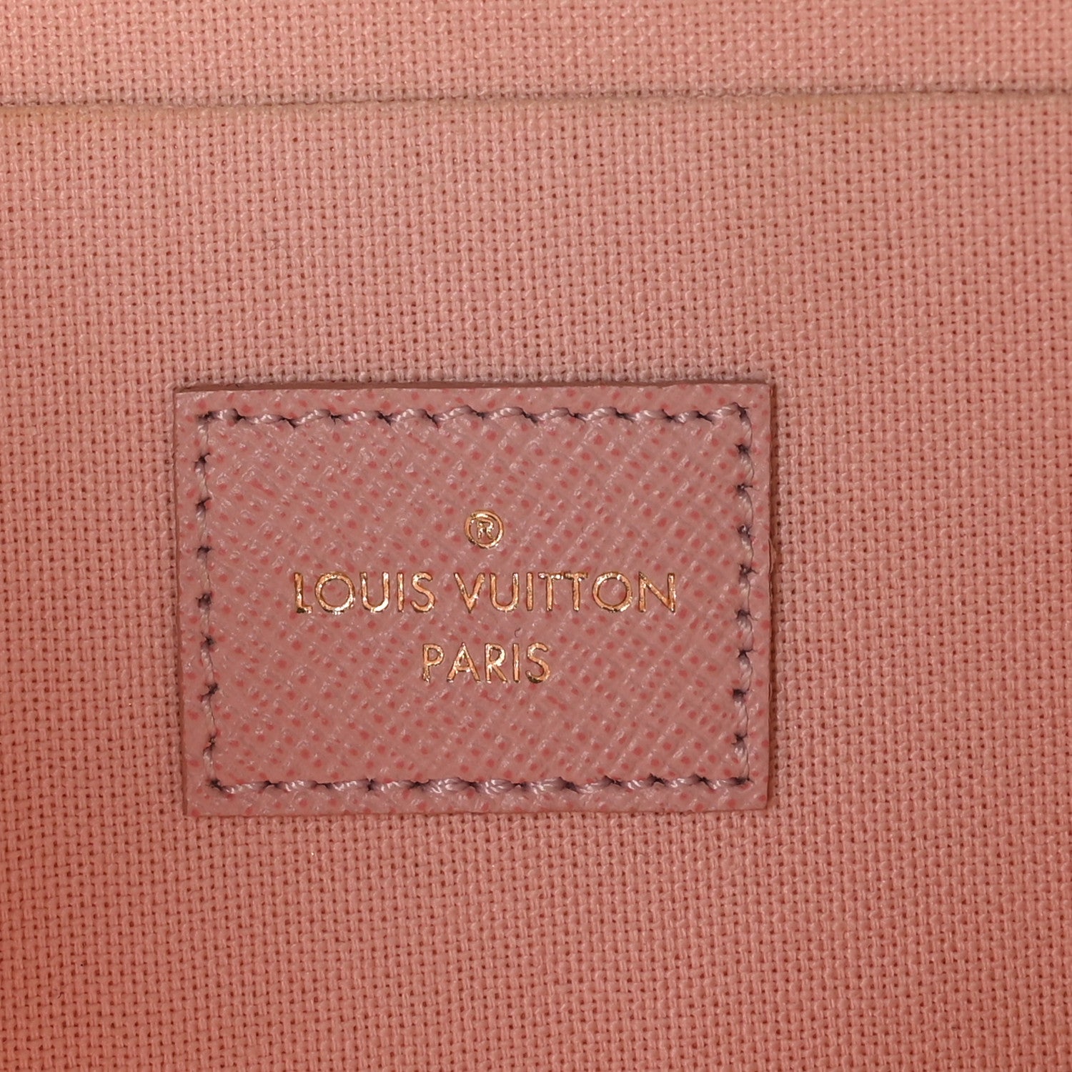 Louis Vuitton Damier Azur Pochette Felicie Chain Wallet Rose Ballerine 8 of 12
