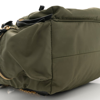 Burberry Nylon Medium Crossbody Rucksack Backpack Canvas Green 8 of 12