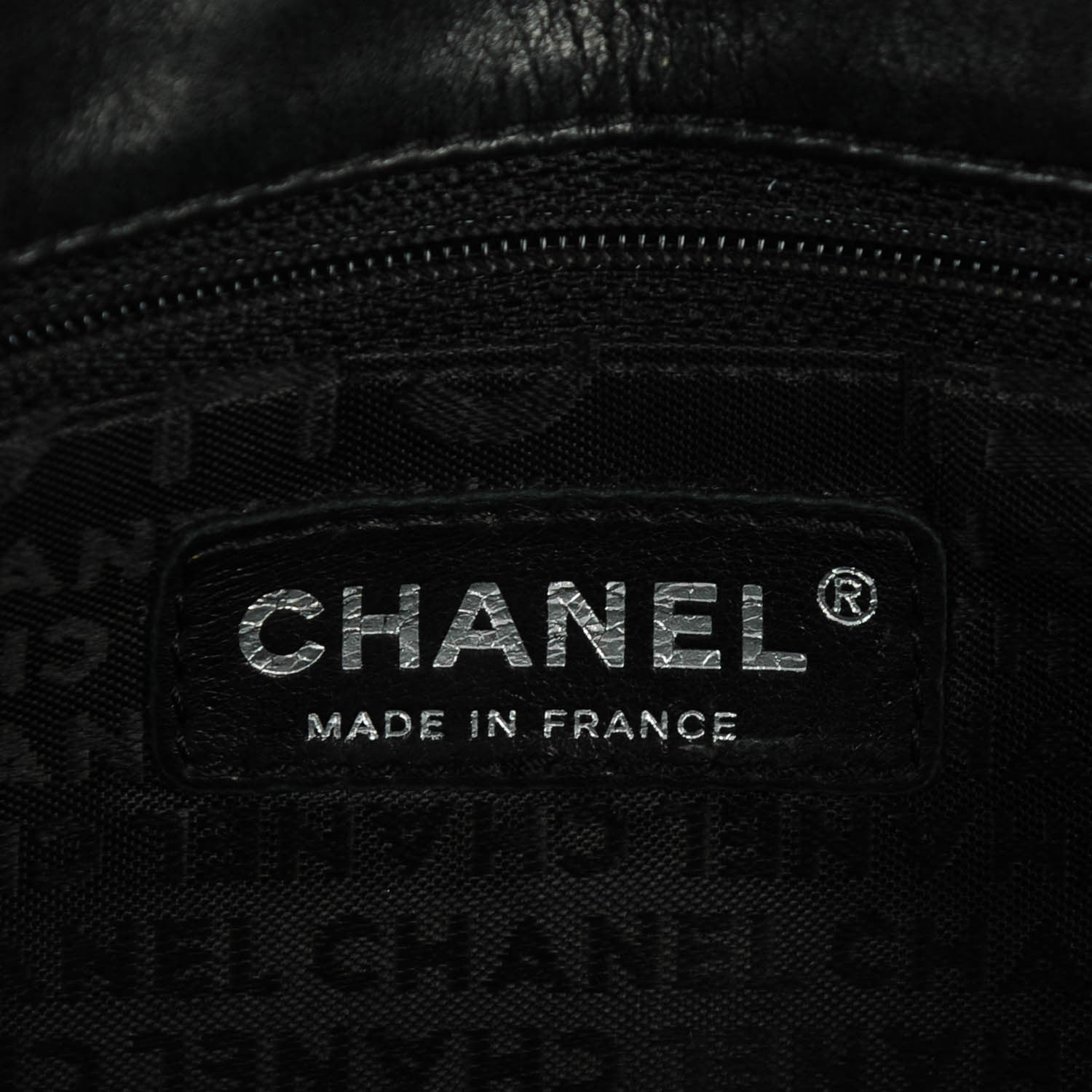 Chanel Lambskin Diamond Stitched CC East West Flap Black 6 of 8