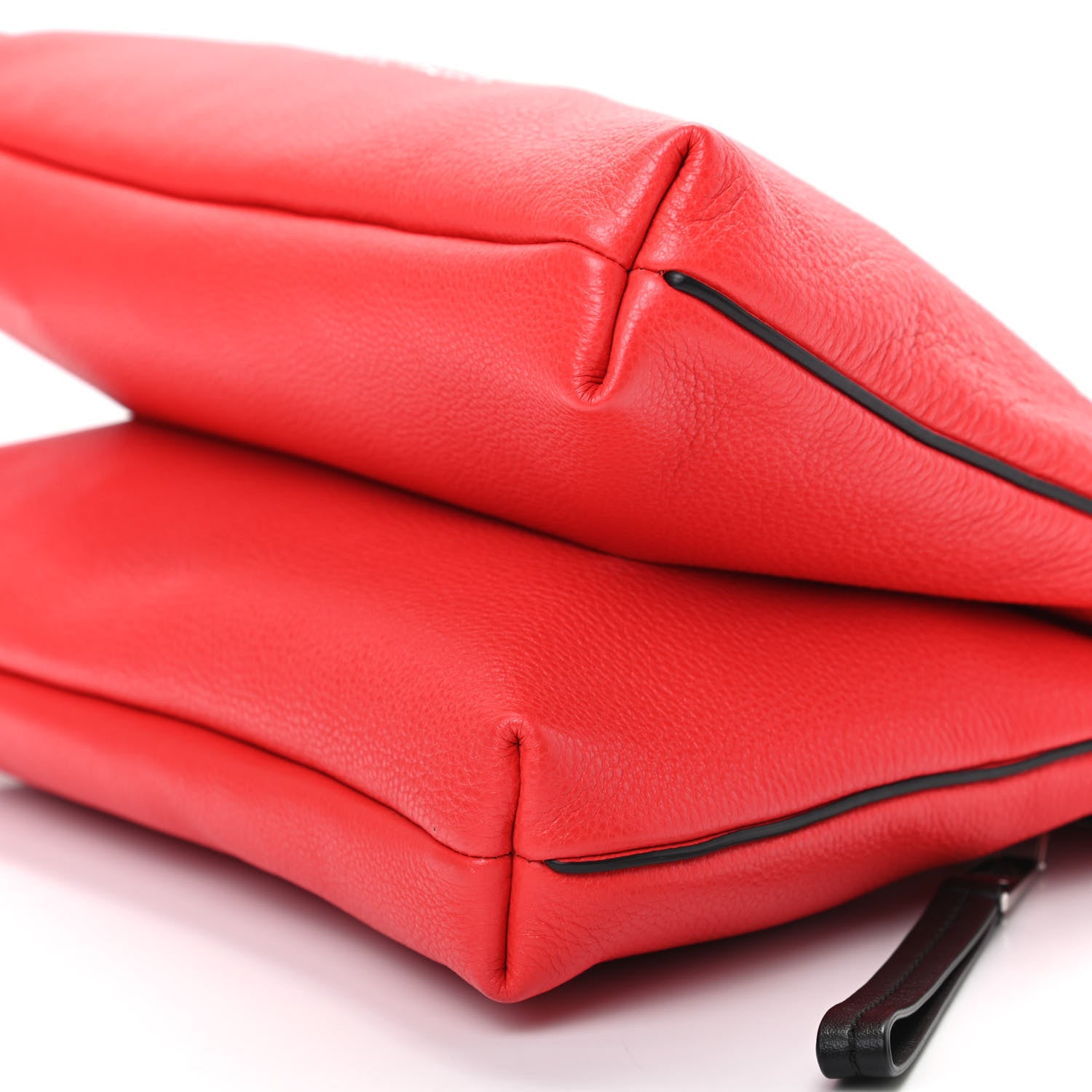 Marc Jacobs Calfskin Two Fold Shoulder Bag Red 8 of 8