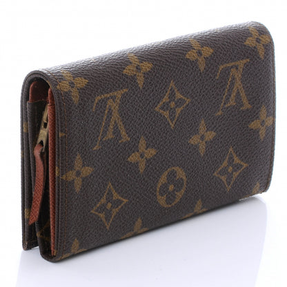 Louis Vuitton Monogram Porte-Monnaie Tresor Wallet 4 of 7
