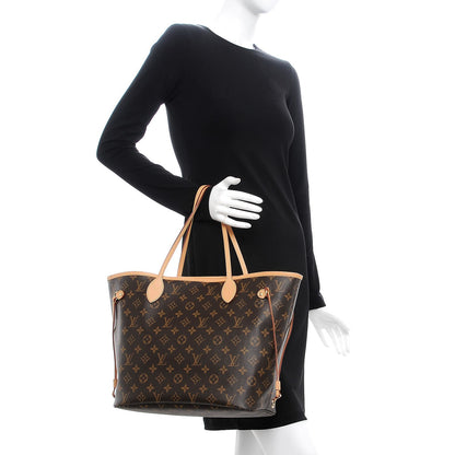 Louis Vuitton Monogram Neo Neverfull MM Rose Ballerine 3 of 9