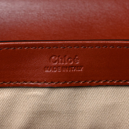 Chloe Calfskin Small C Double Carry Sepia Brown 8 of 8