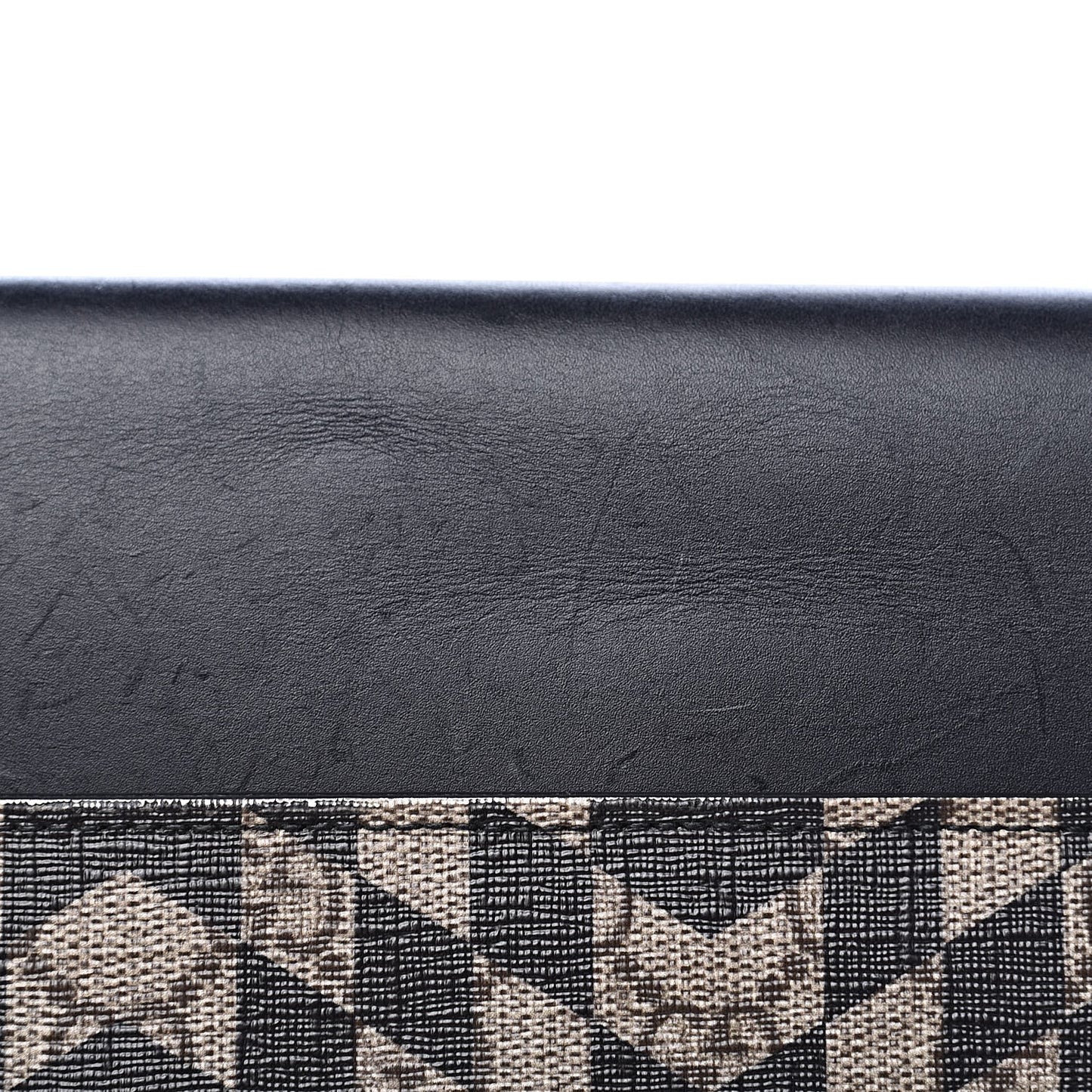 GG Supreme Monogram Caleido Print Clutch Black