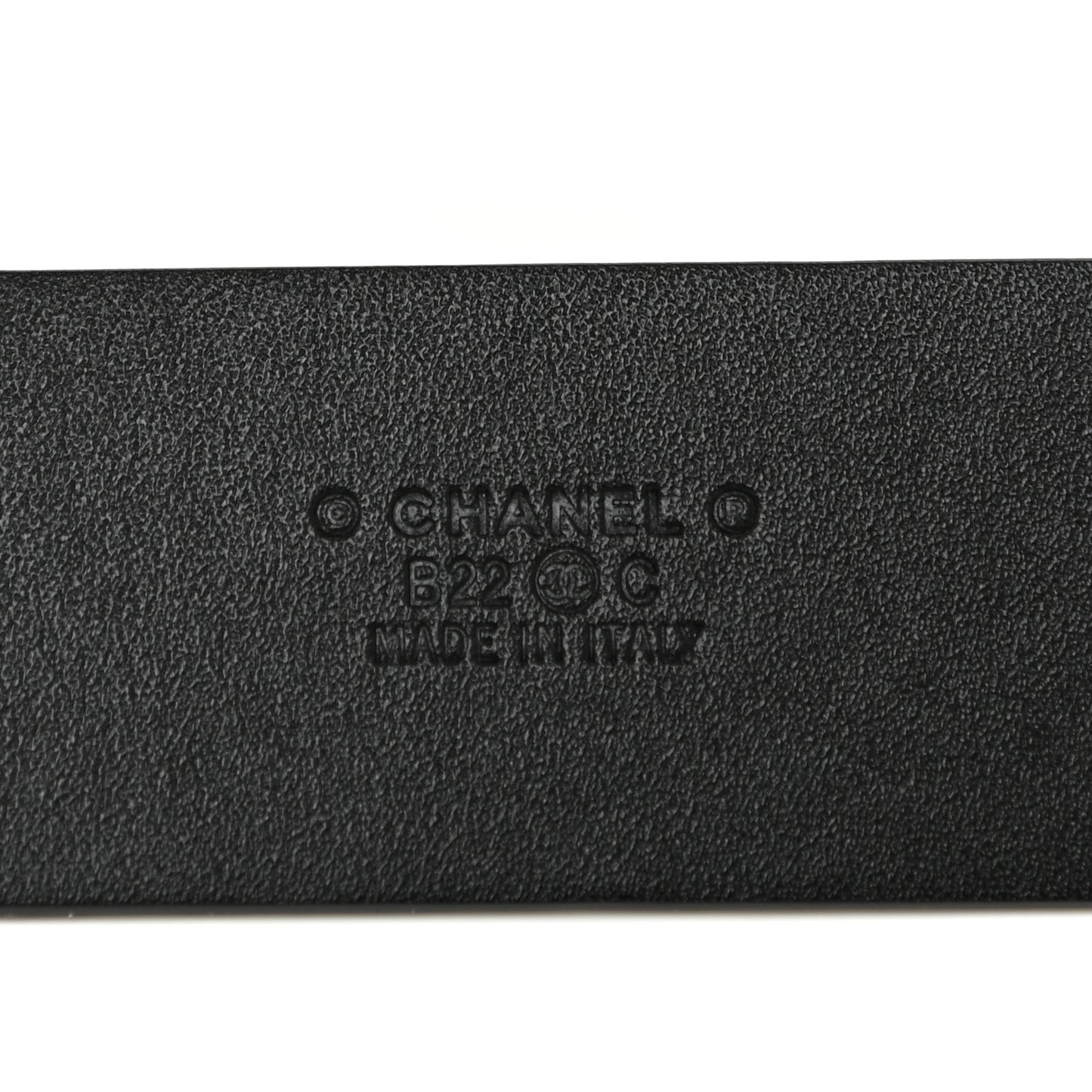 Lambskin Chain Square Buckle Belt 90 36 Black