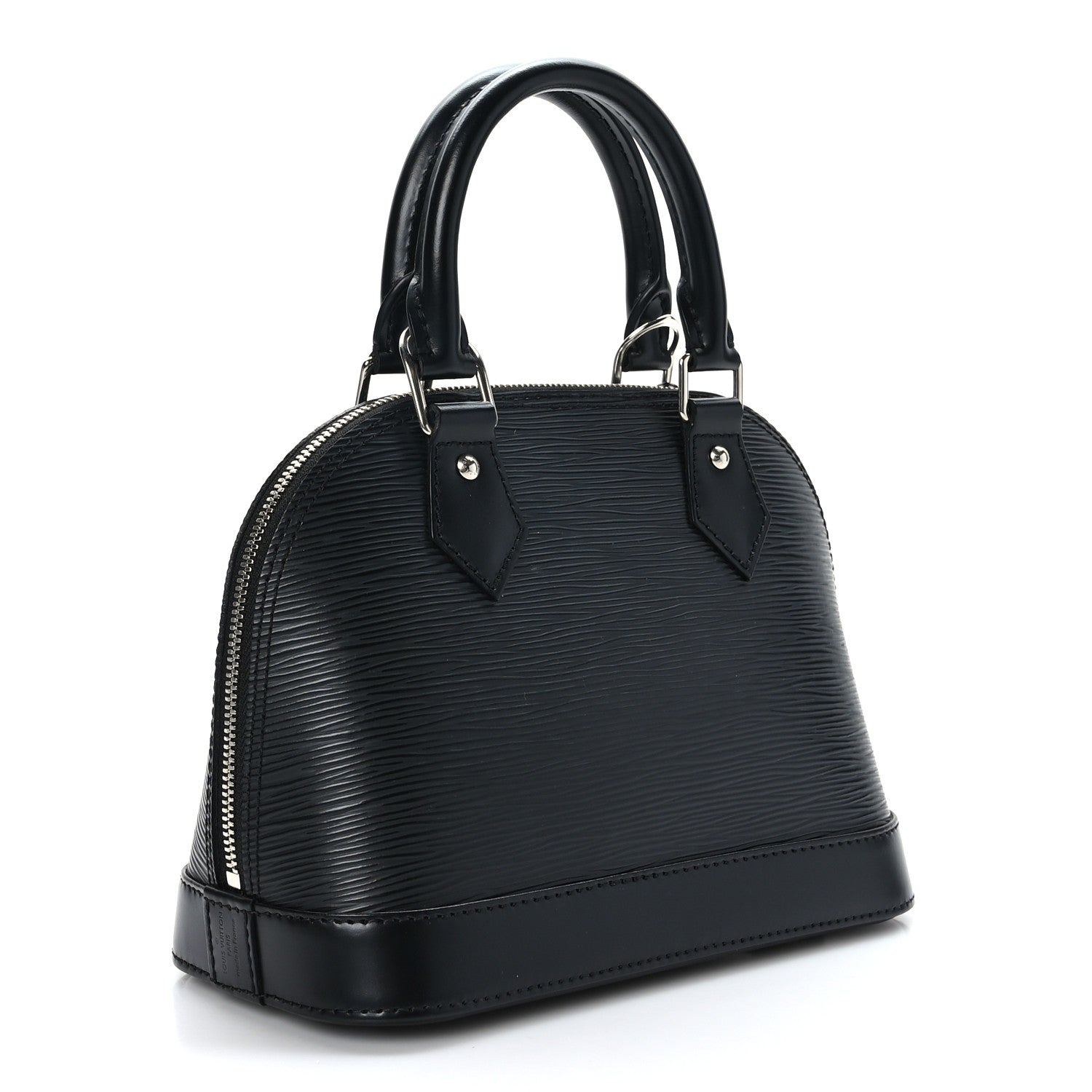 Louis Vuitton Epi Alma BB Black 3 of 8