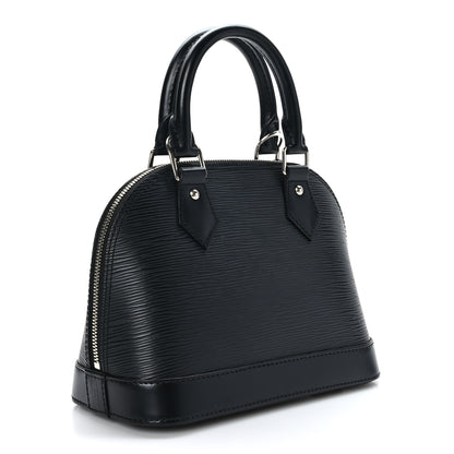 Louis Vuitton Epi Alma BB Black 3 of 8