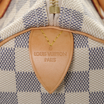 Louis Vuitton Damier Azur Speedy 30 6 of 7