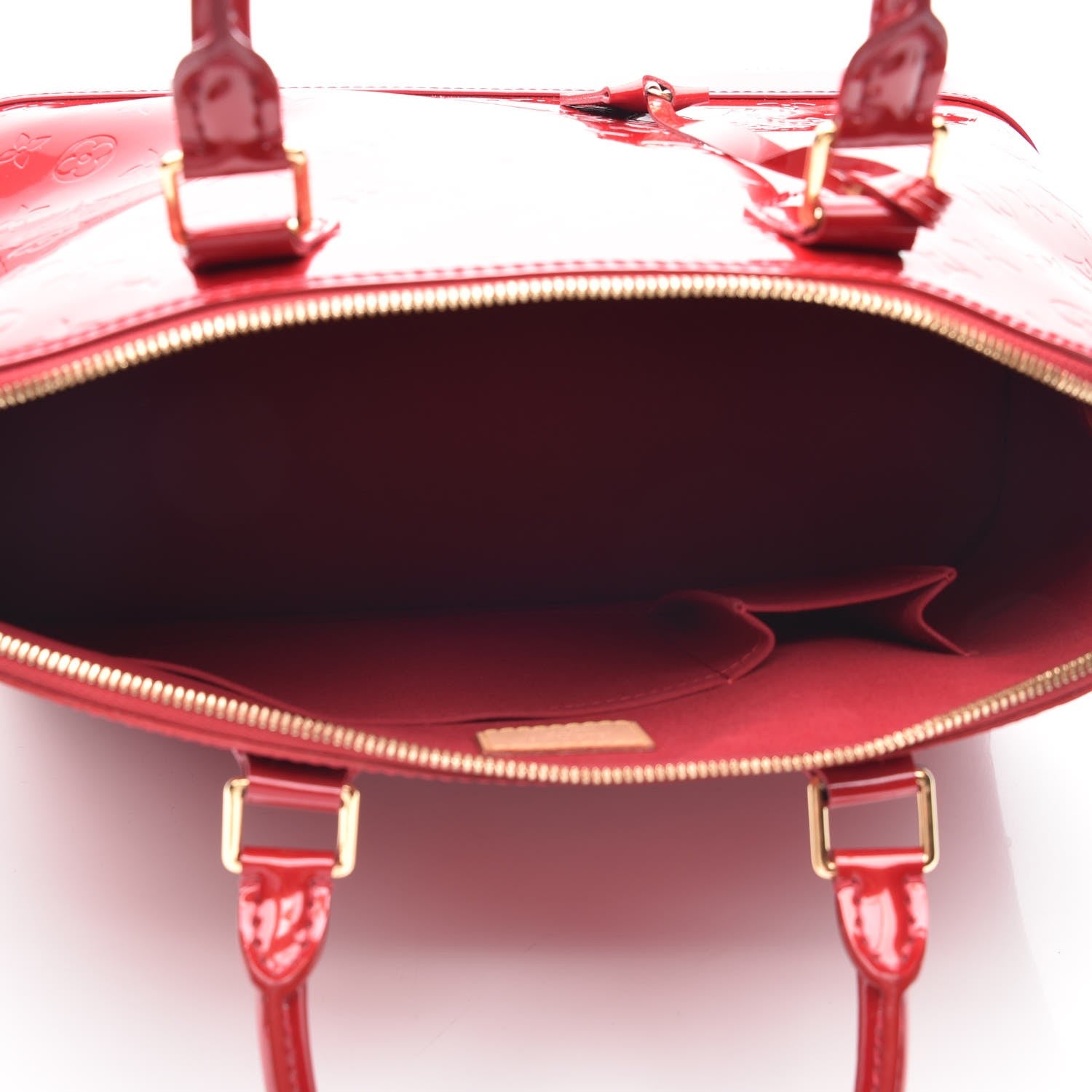 Louis Vuitton Vernis Alma GM Pomme D'Amour 5 of 7