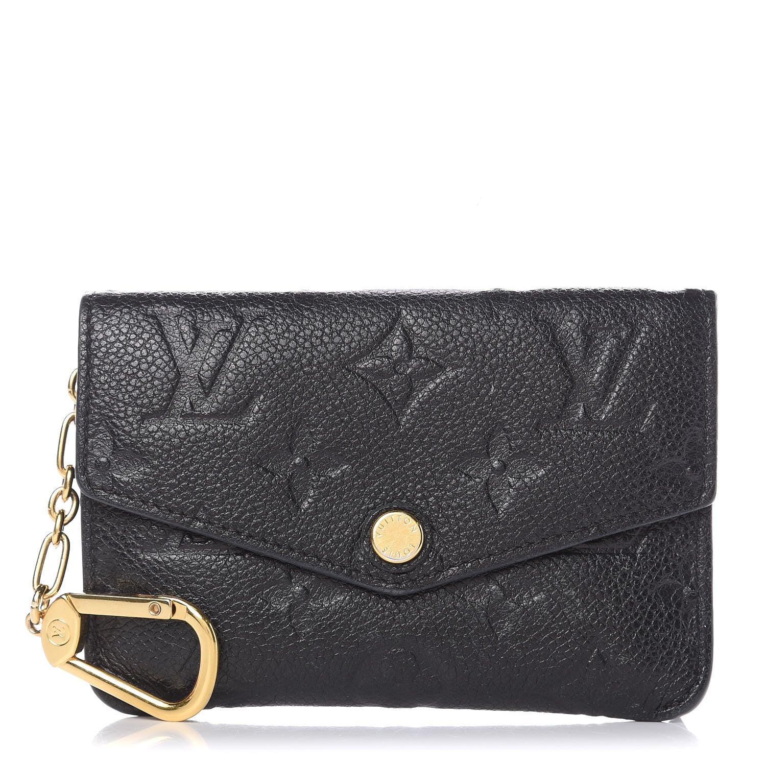 Louis Vuitton Empreinte Key Pouch Black 1 of 7