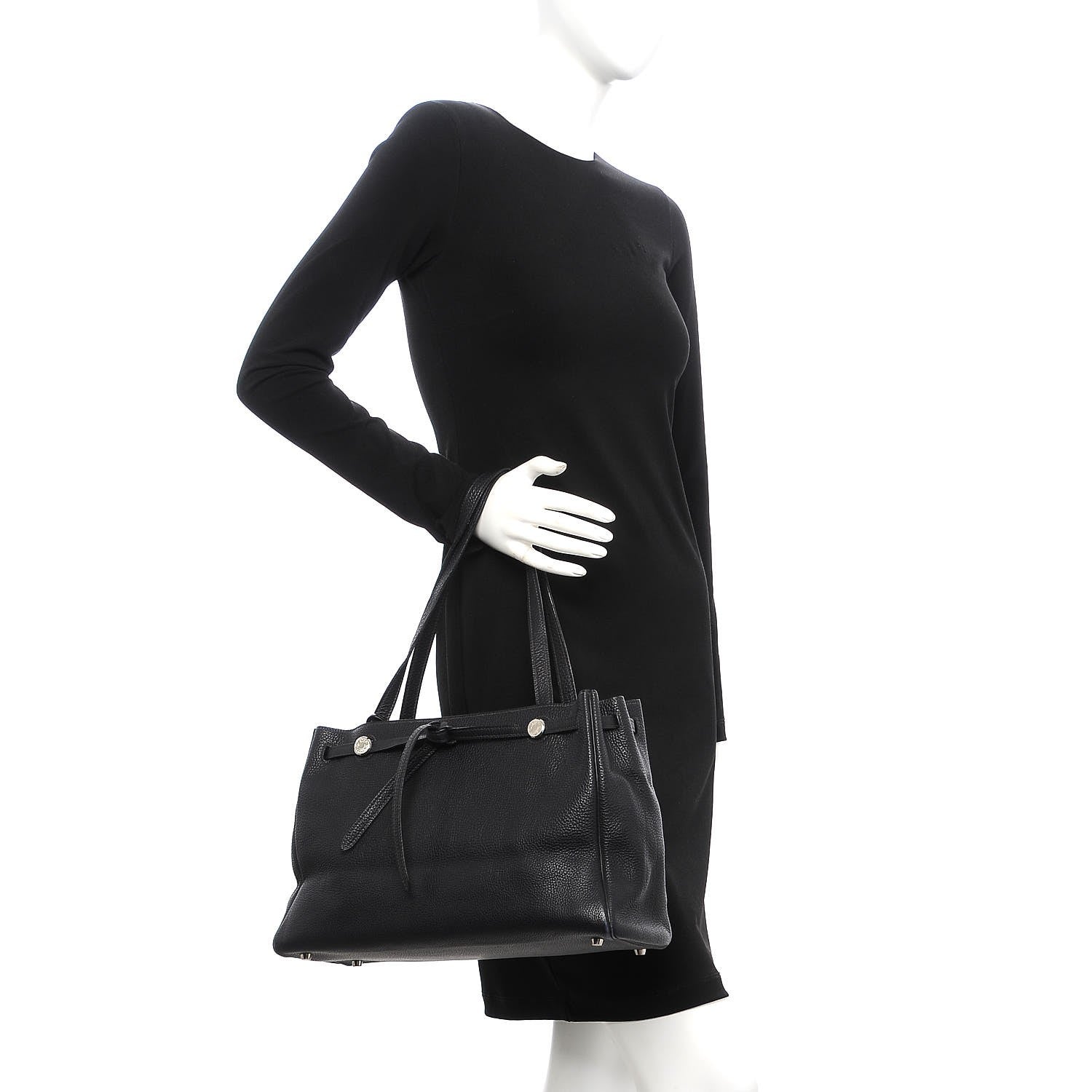 Hermes Togo Cabana Tote Indigo 2 of 14