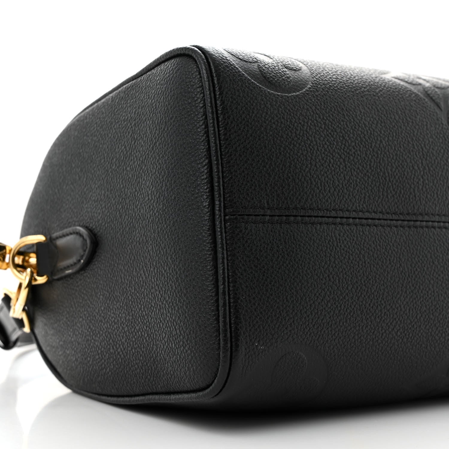 Louis Vuitton Empreinte Monogram Giant Speedy Bandouliere 25 Black 8 of 9