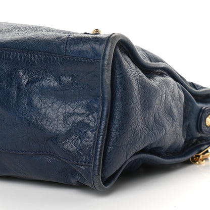 Balenciaga Agneau Giant 12 Gold Hardware City Bleu Mineral 9 of 9