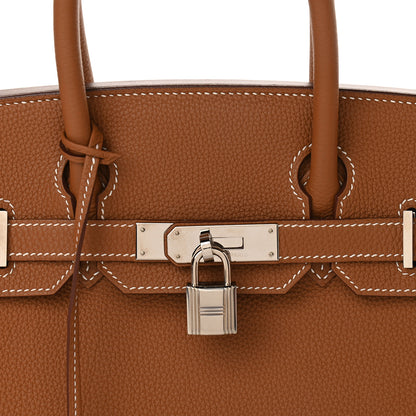 Hermes Togo Birkin 30 Gold 8 of 11