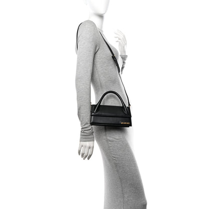 Jacquemus Smooth Calfskin Le Chiquito Long Black 2 of 11