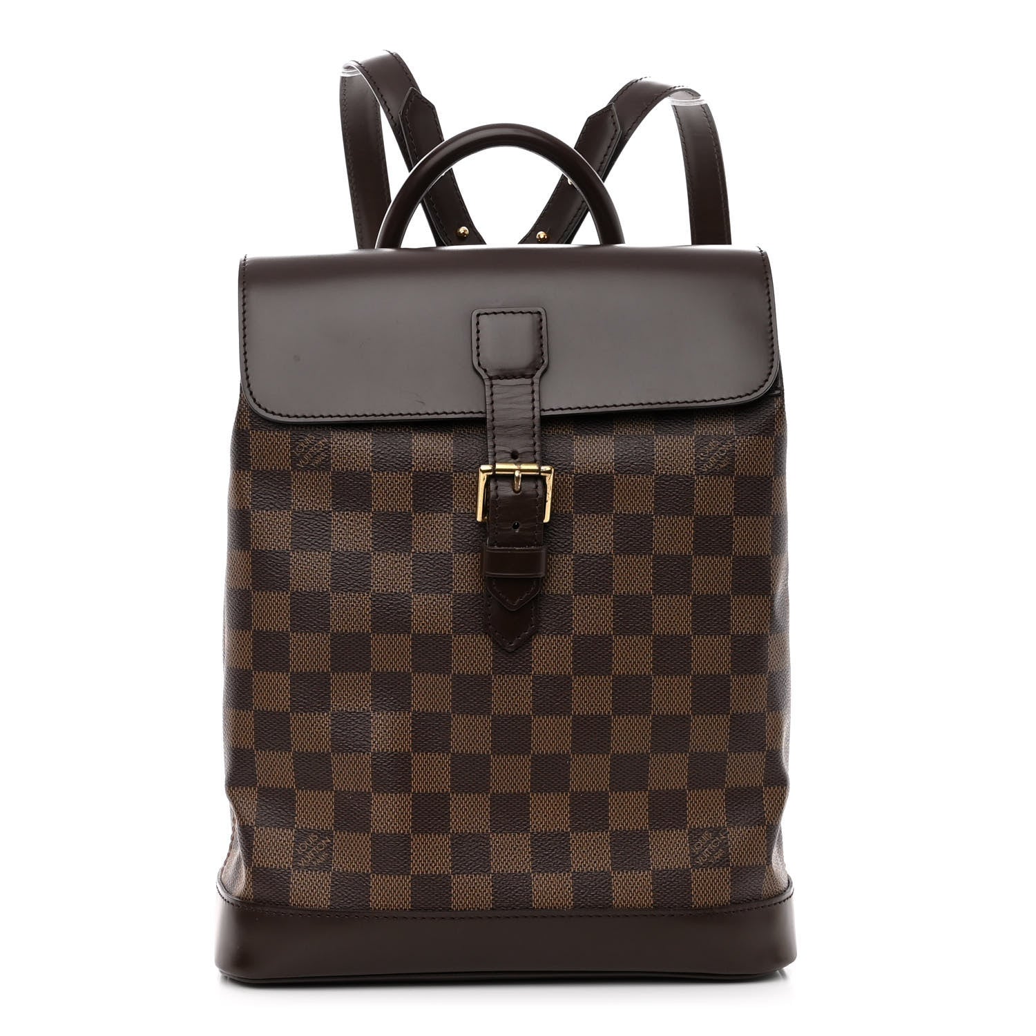 Louis Vuitton Damier Ebene Soho Backpack 1 of 9