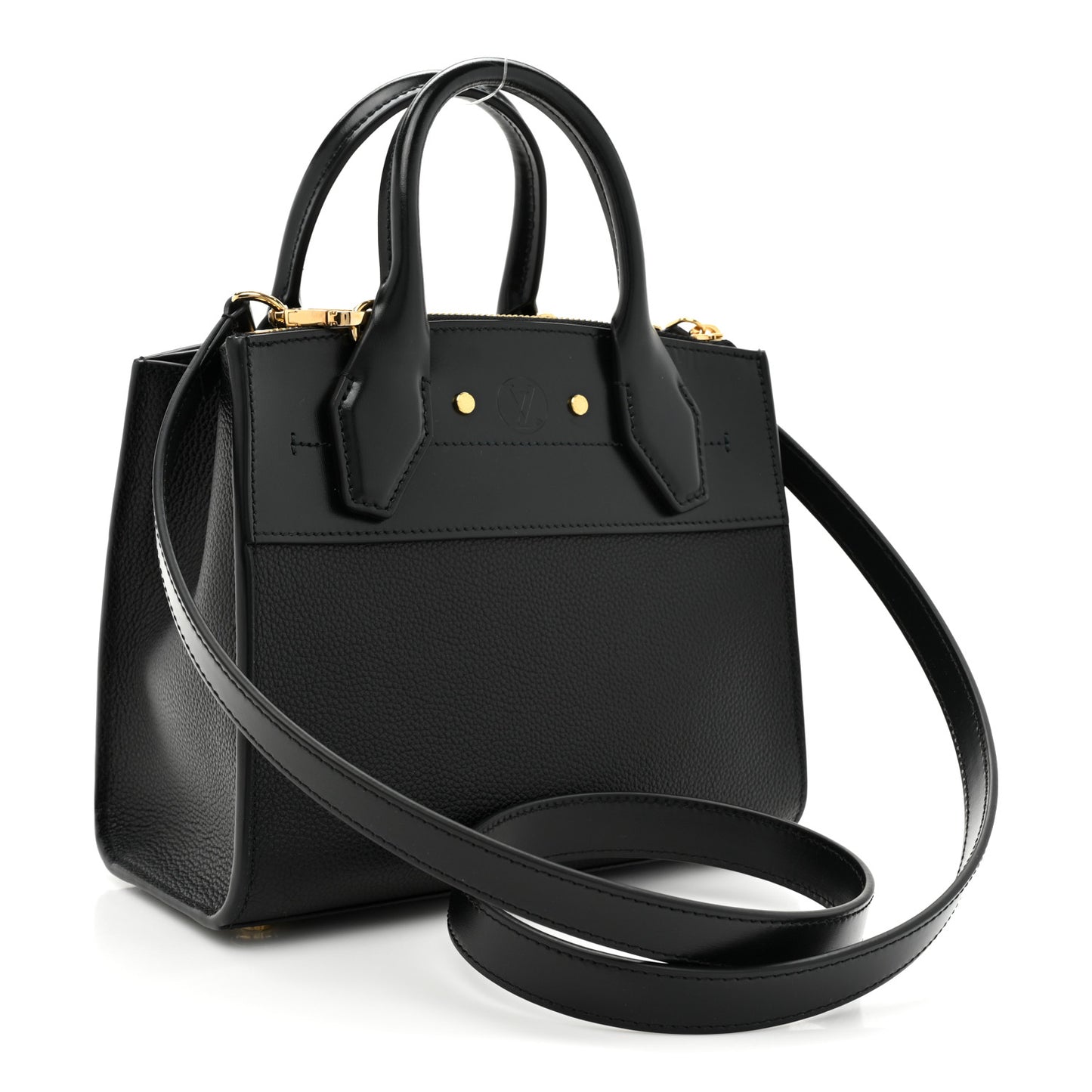 Calfskin City Steamer Mini Black