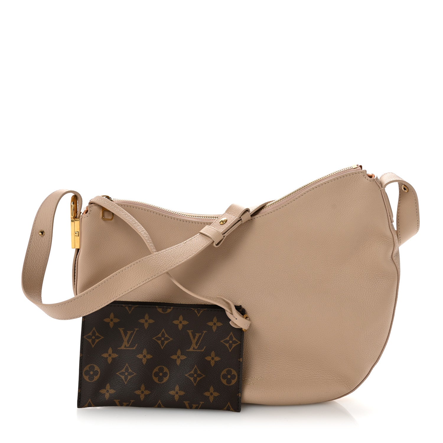 Louis Vuitton Calfskin Low Key Cookie MM Walnut 3 of 13