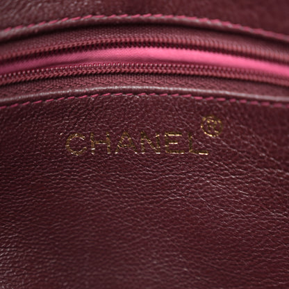 Chanel Lambskin Quilted Tassel CC Camera Case Red 6 of 15