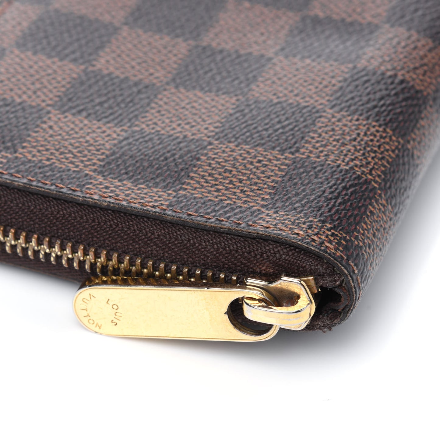Damier Ebene Compact Zippy Wallet