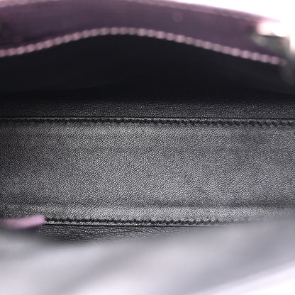 Christian Dior CHRISTIAN DIOR Metallic Lizard Mini Lady Dior Pink 5 of 17