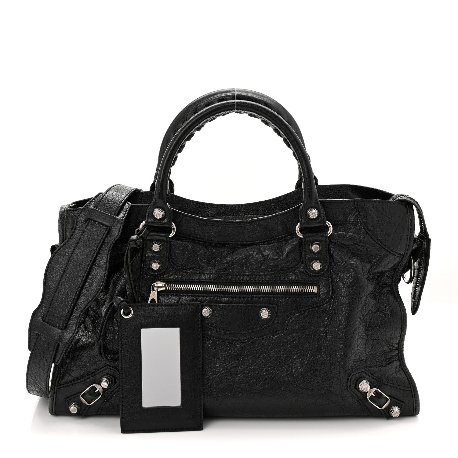 Balenciaga Agneau Giant 12 Silver Hardware City Black 3 of 13