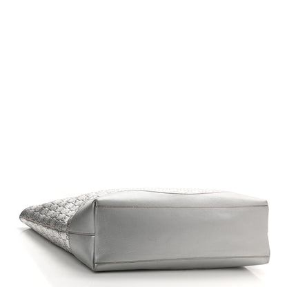 Gucci Guccissima Large Tote Silver 4 of 9