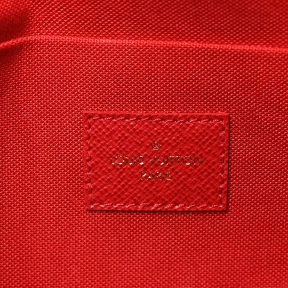 Louis Vuitton Damier Ebene Pochette Felicie Chain Wallet 7 of 11