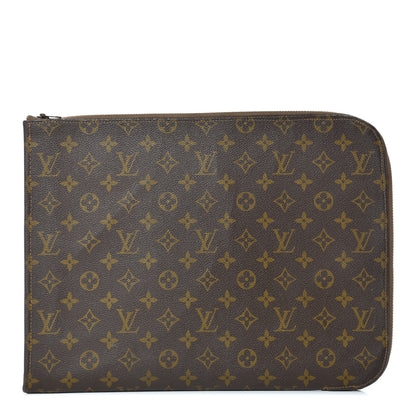 Louis Vuitton French Company Monogram Poche Documents Portfolio Case 39 1 of 17