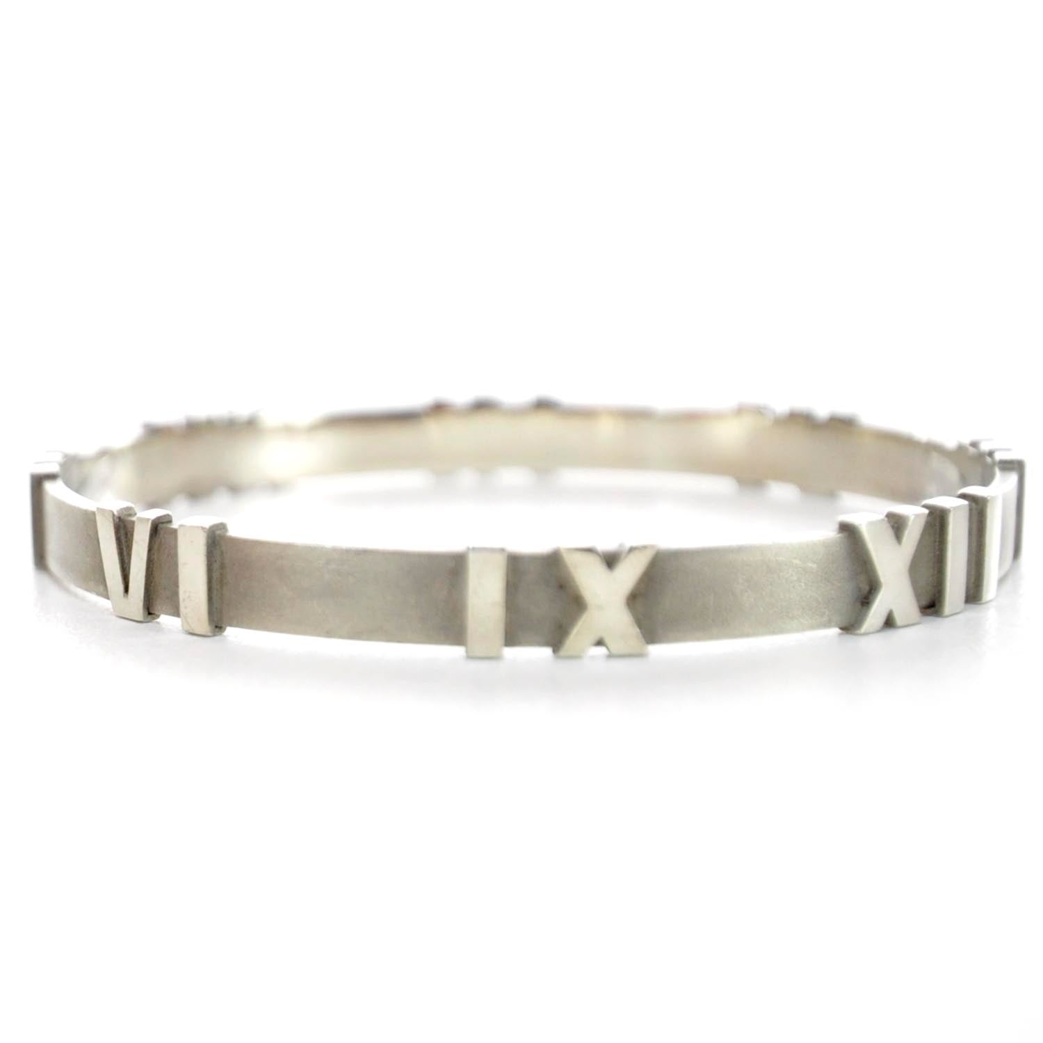 Tiffany Sterling Silver Atlas Bracelet 3 of 6